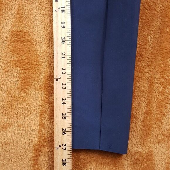 ATHLETA Womens Leggings Small Blue Pull On Zip Pockets Notch Ankle STELLAR - Picture 8 of 11